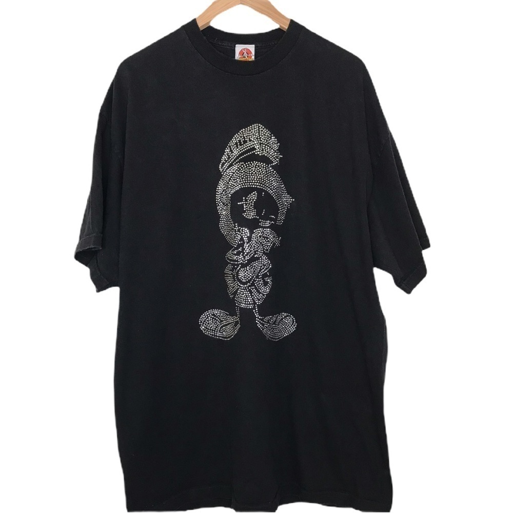 VTG WB Looney Tunes Marvin black shirt 2X Tall